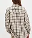 Free People Ashley Plaid Shirt, Ivory Combo