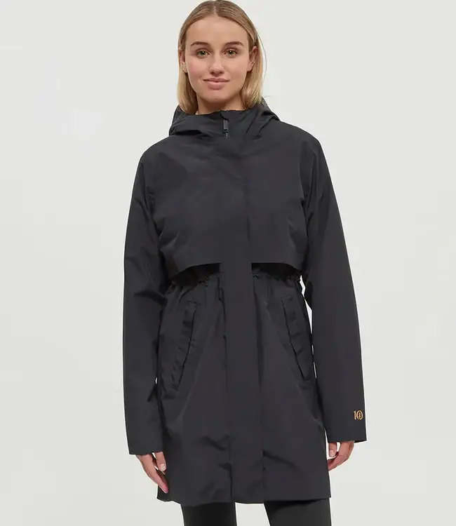 Tentree Nimbus Rain Jacket, Meteorite Black