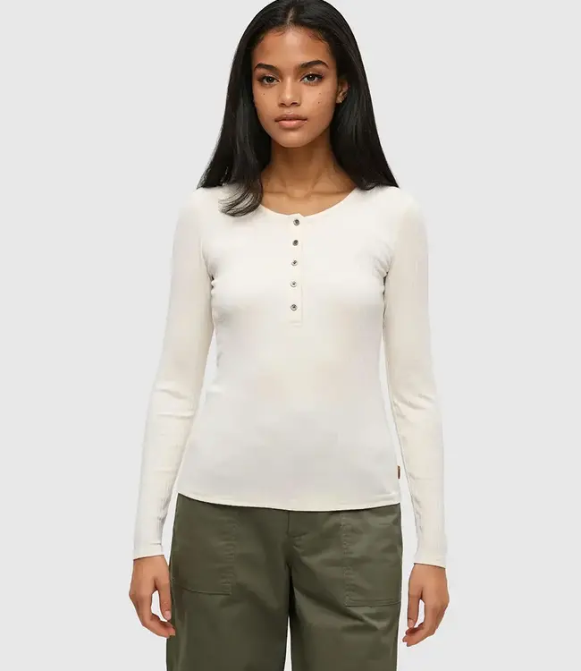 Tentree Knowles LS Henley, Undyed