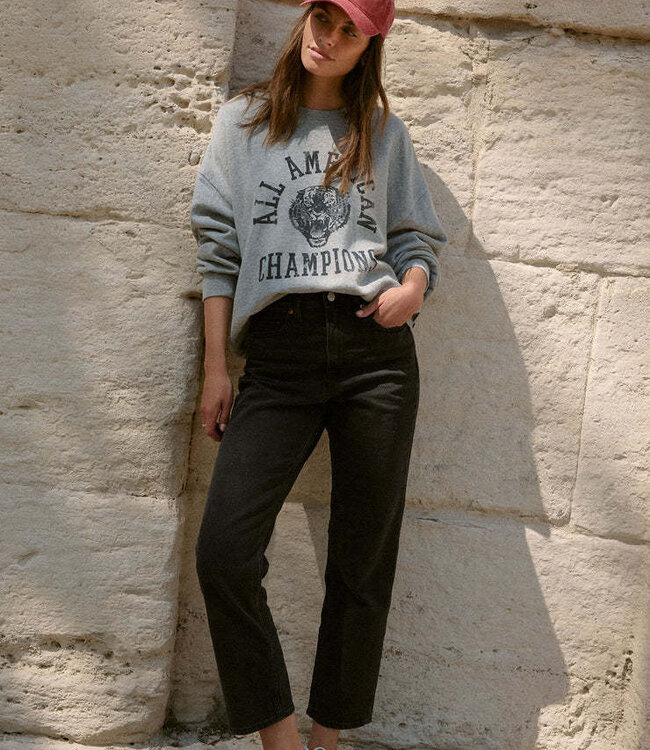 ZSupply Champs Sunday Sweatshirt, Classic Heather Grey