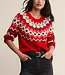ZSupply Adornment Sweater Festive, Red
