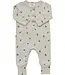 Mebie Baby LS Button Romper, Floral