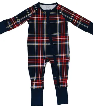 Bamboo Zipper, Christmas Plaid