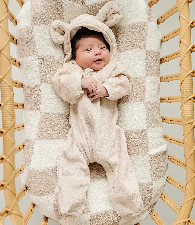 Fleece Bear Hooded Zipper