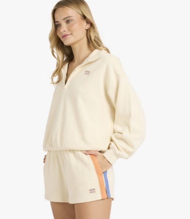 Billabong Classic Feels Sweatshirt, White Cap