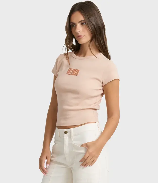 Billabong Triple Stacked Tee, Oatmeal