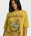 Billabong Between Night And Dawn Tee, Dark Citron