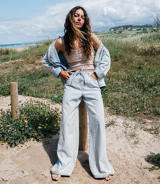 Billabong Jade Saltwashed Pants, Blue Mist