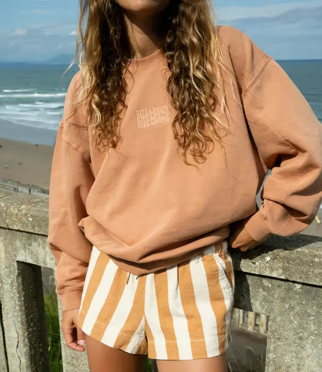 Billabong Bleached Out Crew, Caramel