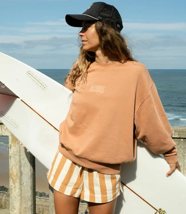Billabong Bleached Out Crew, Caramel