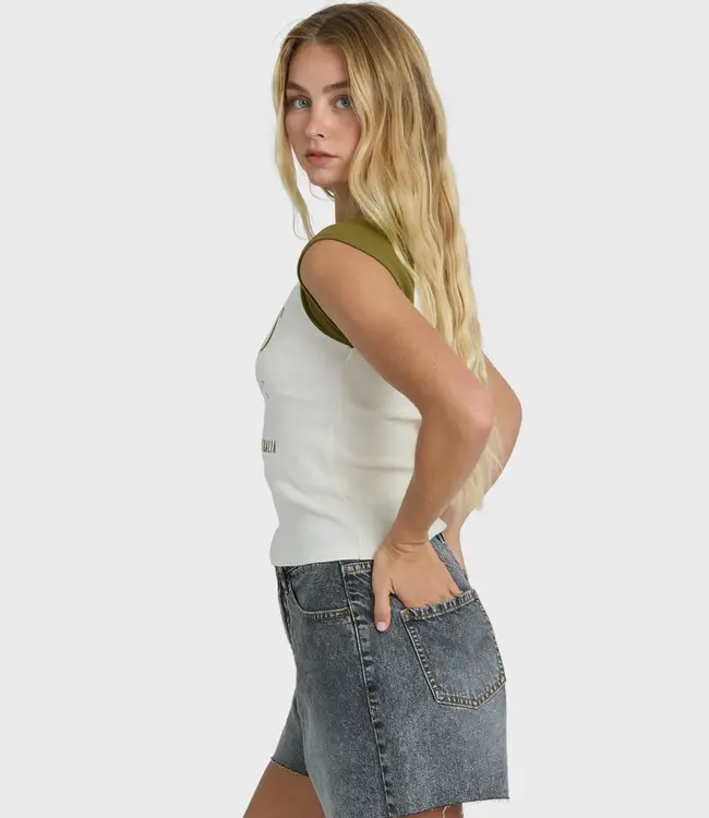 Billabong Des Tropic SS Raglan, Olive