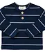 Mebie Baby Long Sleeve Tee, Navy Stripe