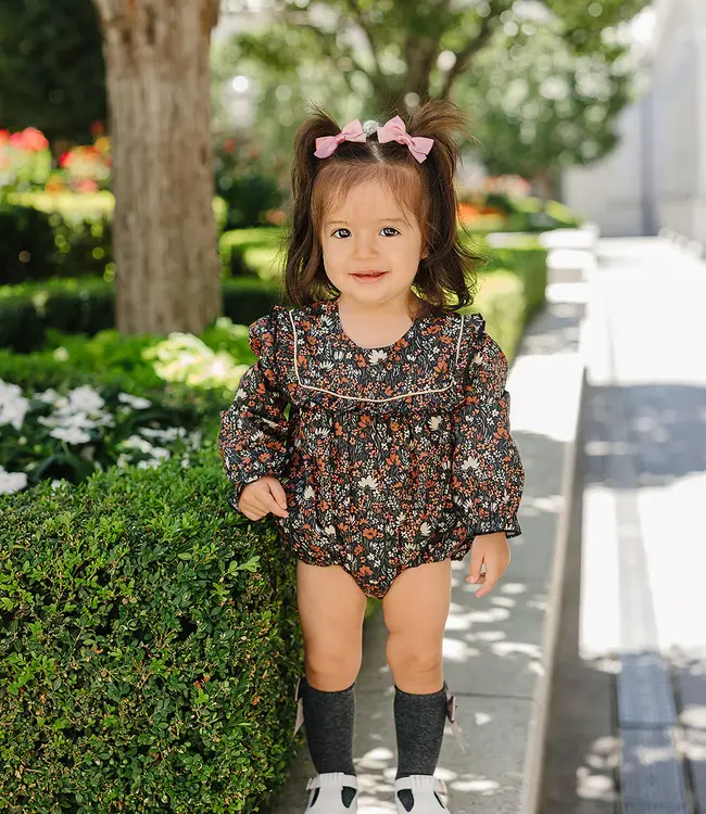 Mebie Baby Midnight Meadow Romper