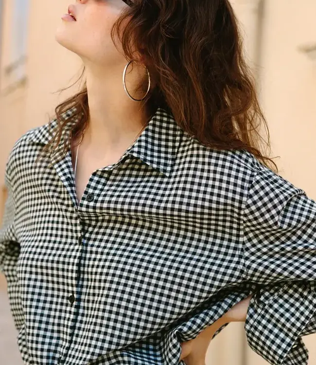 ZSupply Seaport Button Up Top, Eclipse