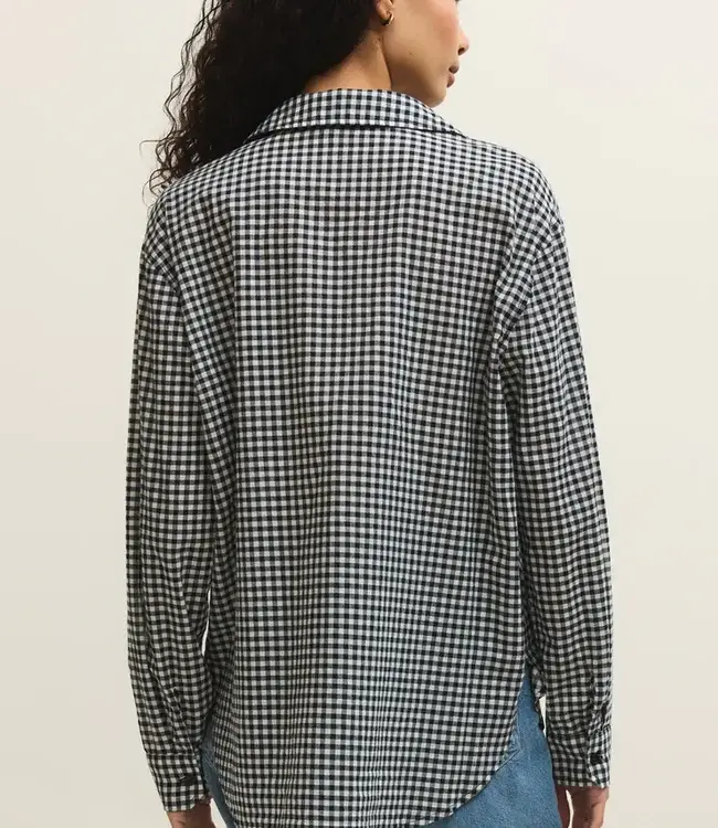 ZSupply Seaport Button Up Top, Eclipse