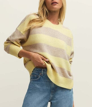 ZSupply Cirrus Stripe Sweater, Sunnyside
