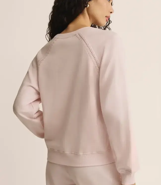 ZSupply All Around Sweatshirt, Washed Pink