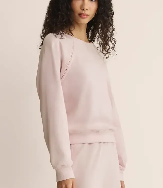 ZSupply All Around Sweatshirt, Washed Pink