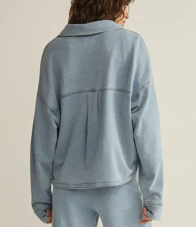 ZSupply All Day Jacket, Ocean Air Indigo