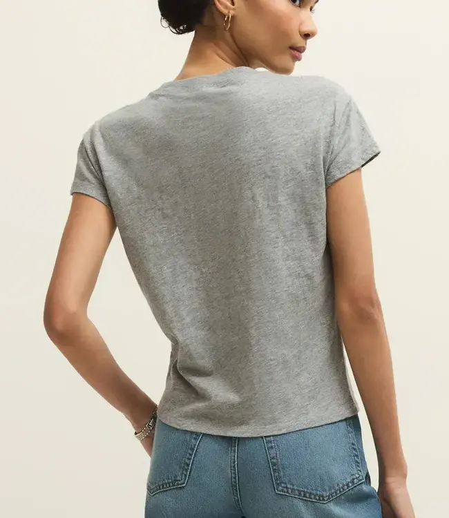 ZSupply Modern Slub Tee, Heather Grey