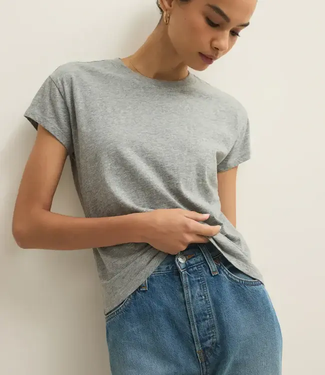 ZSupply Modern Slub Tee, Heather Grey
