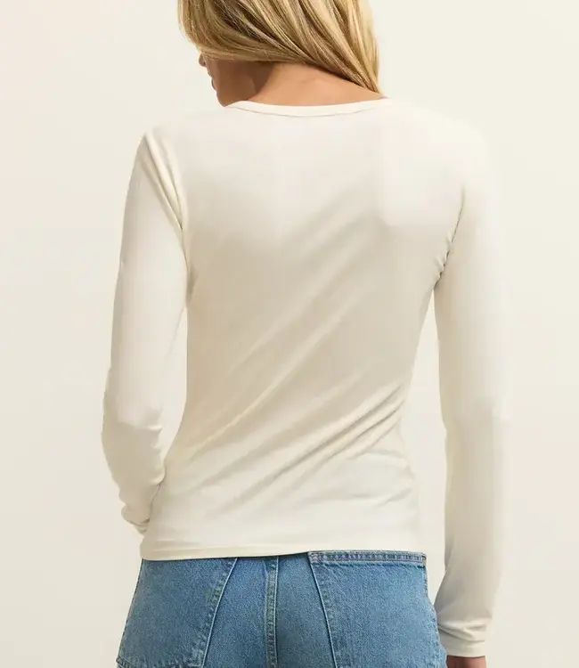 ZSupply Second Skin Crew LS, Cloud