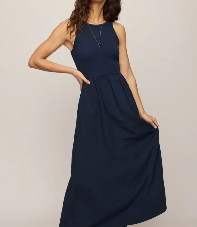 ZSupply Charlotte Midi Dress, Eclipse