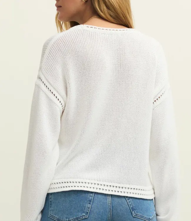 ZSupply Bellami Sweater, White