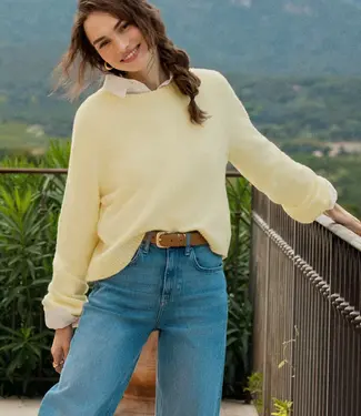 ZSupply Coming Up Sweater, Pineapple