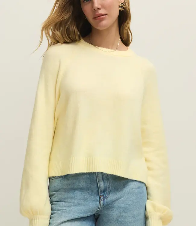 ZSupply Coming Up Sweater, Pineapple