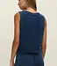 ZSupply Sloane V Neck Denim Tank, Indigo