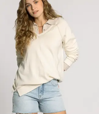 Thread & Supply Ruby Sweatshirt, Ivory