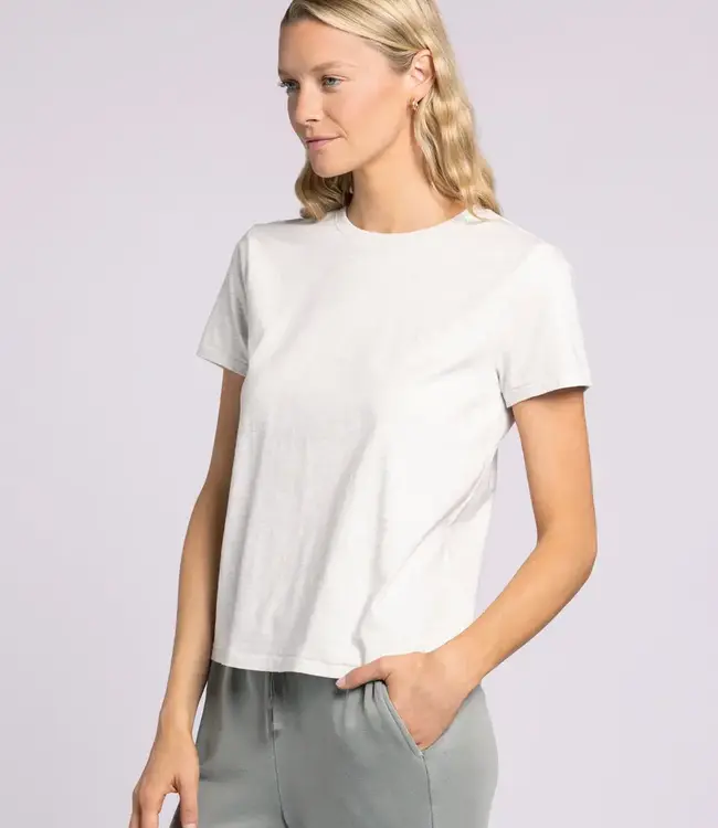 Thread & Supply Asher Tee, Lt  Heather Grey