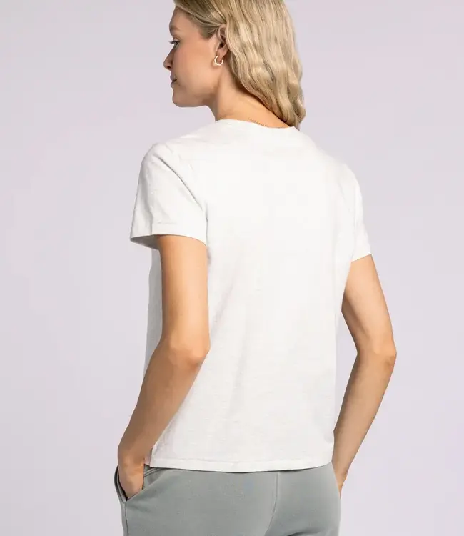 Thread & Supply Asher Tee, Lt  Heather Grey