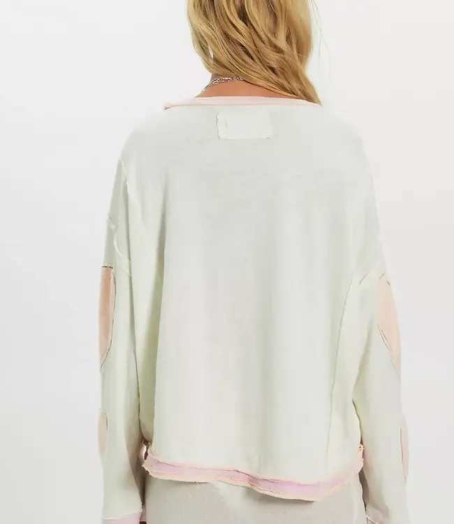 Free People You're A Star Tee, Mint Heart