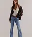 Free People West Coast Relaxed Flare Jeans, Dodger