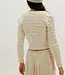 Free People Pretty In Pointelle Cardi, Ivory