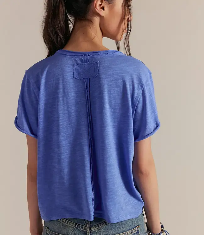 Free People Take 2 Tee, Cornflower