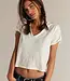 Free People Take 2 Tee, Clean Ivory
