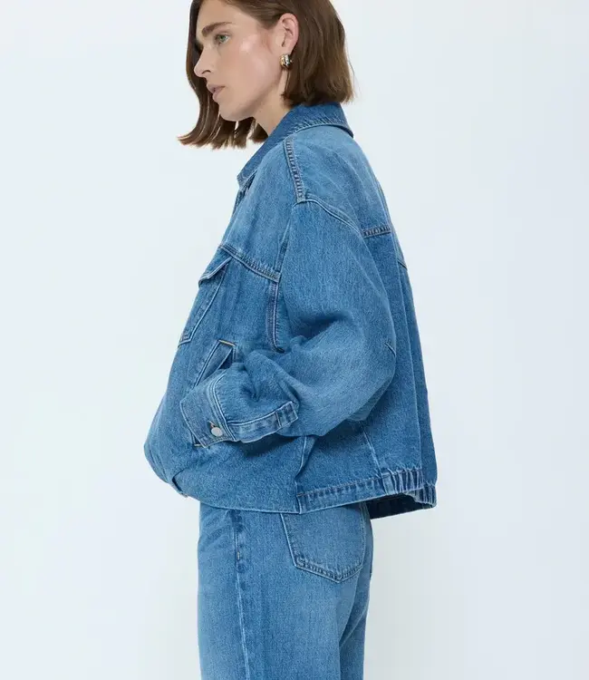 PISTOLA DENIM Bibi Trucker Jacket, Heartfelt
