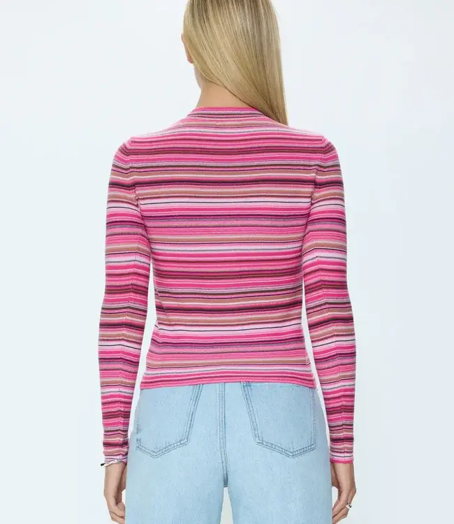 PISTOLA DENIM Madison Long Sleeve Crew Neck Sweater