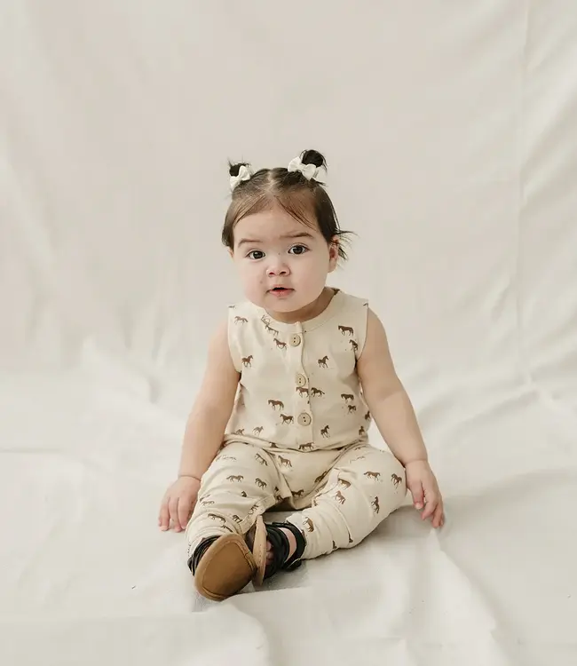 Mebie Baby Horse Tank Romper