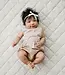 Mebie Baby Tan Stripes Peplum Set