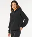 Rip Curl Varsity Sports Oversized Hood, Black