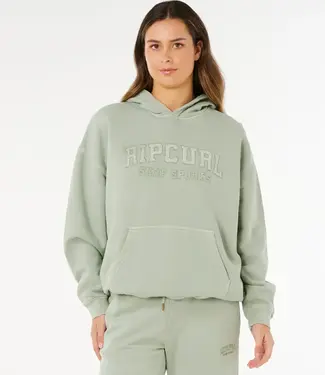 Rip Curl Varsity Sports Oversized Hood, Aqua Gray