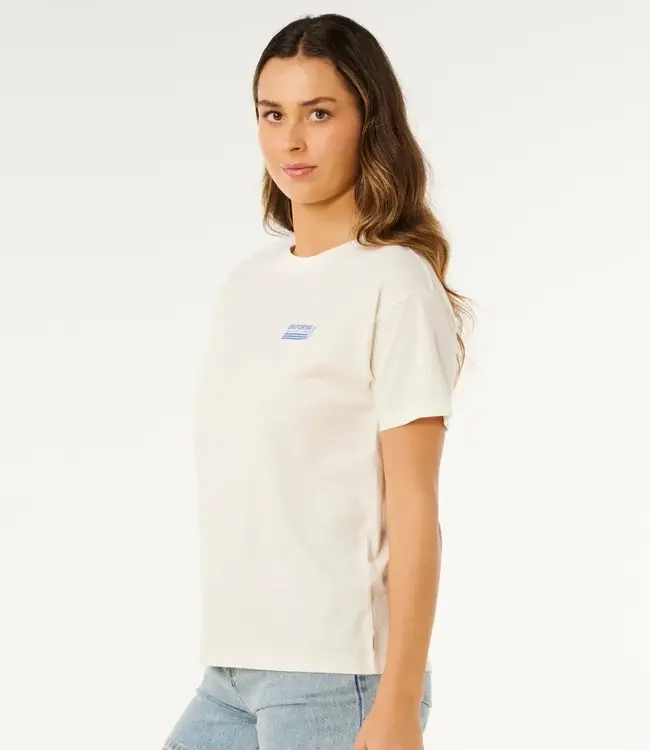 Rip Curl Ocean Break Relaxed Tee, Bone