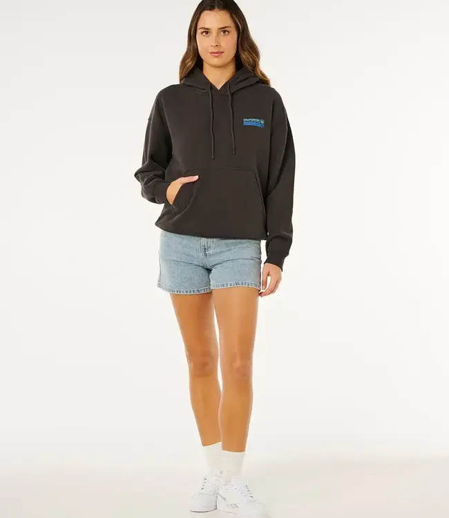 Rip Curl Ocean Break Heritage Hood, Washed Black