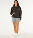 Rip Curl Ocean Break Heritage Hood, Washed Black