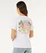 Rip Curl Poolside TShirt, Optical White