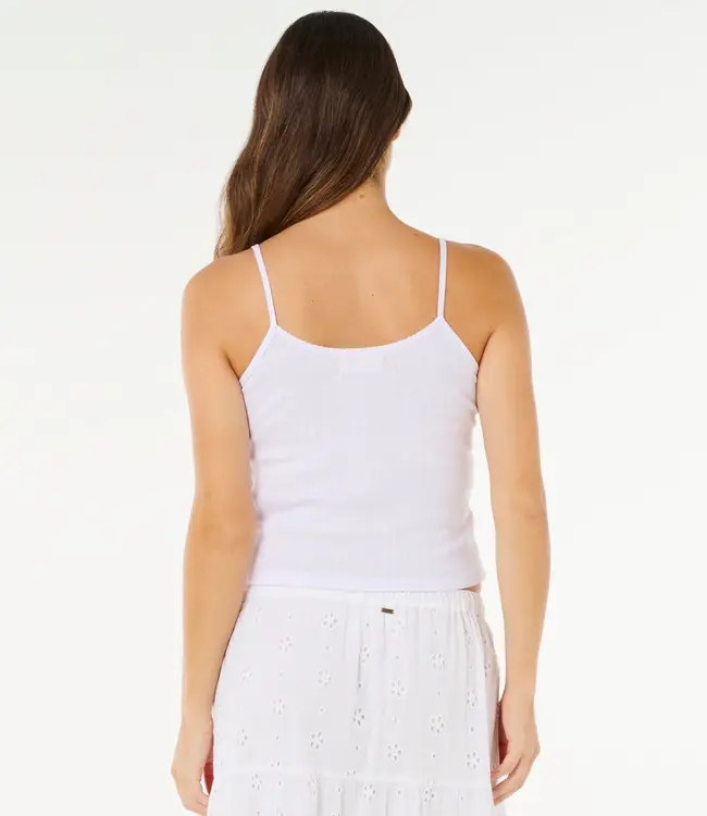 Rip Curl Poolside Tank, Optic White
